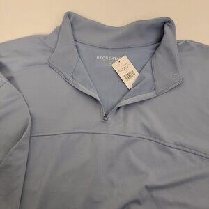 RECREATION by Thread Supply Andrea 1/4 Zip Pullover Womens 3XL Cropped NEW